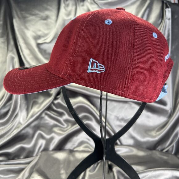 Utah Jazz x Snowbird Men’s Cap Hat Basketball 9Twenty OSFA NBA Red Logo Fall NEW - Picture 6 of 13